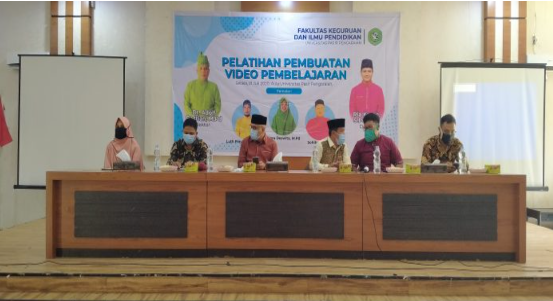 MENGIKUTI ZAMAN, FKIP UPP GELAR PELATIHAN PEMBUATAN VIDEO PEMBELAJARAN