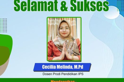 Dosen Prodi Pendidikan IPS UPP Lulus Penerima Beasiswa Dari Kemendikbudristek